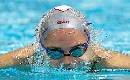 Tessa Wallace finished fourth in last night’s 200m breaststroke final at the Australian Swimming Championships. Tessa Wallace finished fourth in last night’s 200m breaststroke final at the Australian Swimming Championships.